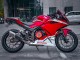 2022 Red White Honda CBR400R Motorcycle Fairings