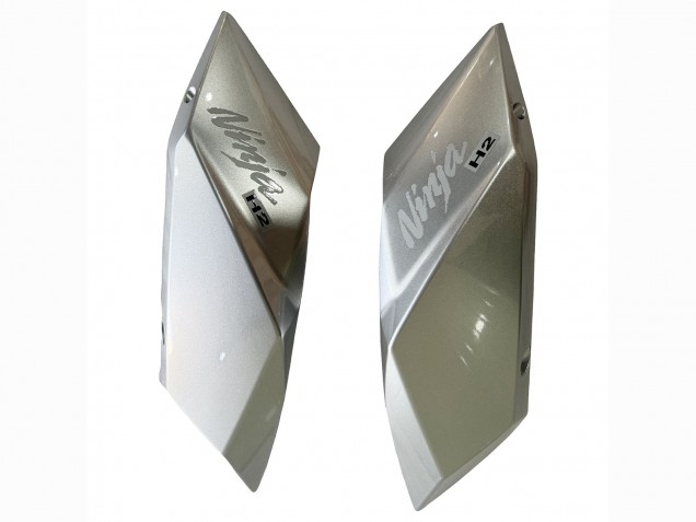 2015-2022 Silver Kawasaki Ninja H2 Motorcycle Fairings