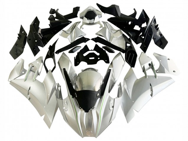 2015-2022 Silver Kawasaki Ninja H2 Motorcycle Fairings