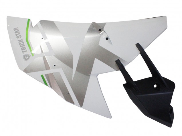 2015-2022 White Silver Green Kawasaki Ninja H2 Motorcycle Fairings