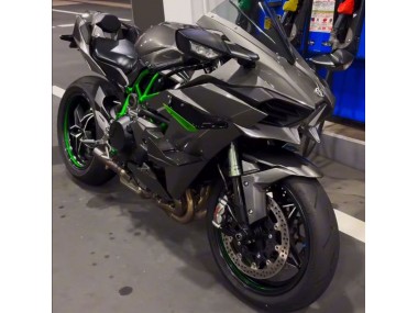 2015-2022 Grey Kawasaki Ninja H2 Bike Fairings