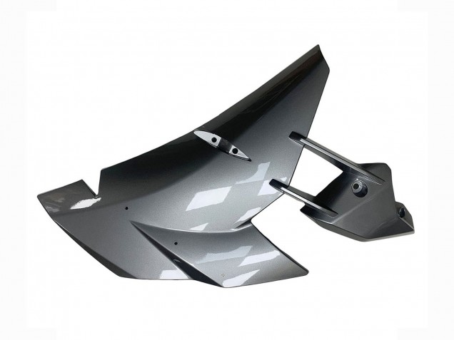2015-2022 Silver Black Carbon Fiber Kawasaki Ninja H2 Motorcycle Fairings