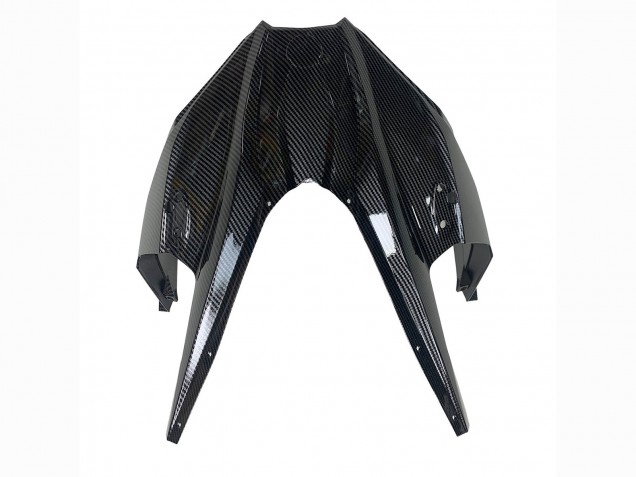 2015-2022 Silver Black Carbon Fiber Kawasaki Ninja H2 Motorcycle Fairings