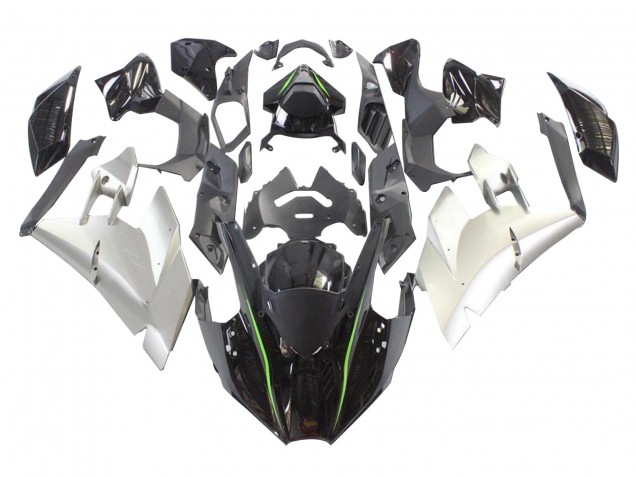 2015-2022 Black Silver Green Kawasaki Ninja H2 Motorcycle Fairings