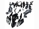 2018-2024 Glossy Black Kawasaki Z400 Motorcycle Fairings