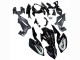 2018-2024 Glossy Black Kawasaki Z400 Motorcycle Fairings