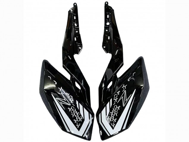 2018-2024 Glossy Black Kawasaki Z400 Motorcycle Fairings
