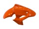 2018-2024 Orange Glossy Black Kawasaki Z400 Motorcycle Fairings