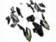 2018-2024 White Glossy Black Green Kawasaki Z400 Motorcycle Fairings