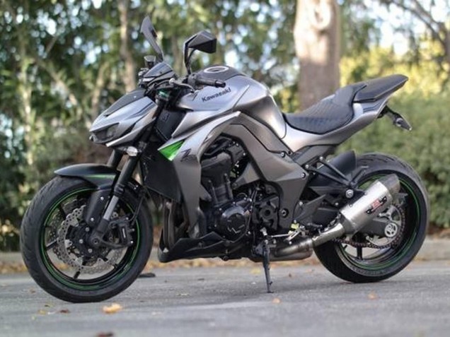 2018-2024 Grey Kawasaki Z400 Motorcycle Fairings