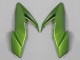 2017-2019 Black Green Silver Kawasaki Ninja Z650 Motorcycle Fairings