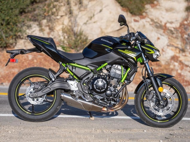 2020-2023 Black Yellow Kawasaki Ninja Z650 Motorcycle Fairings