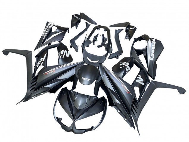 2010-2016 Matte Black Kawasaki Z1000SX Motorcycle Fairings