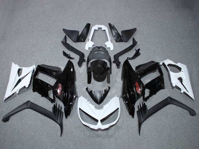 2010-2016 White Glossy Black Red Ninja Kawasaki Z1000SX Motorcycle Fairings