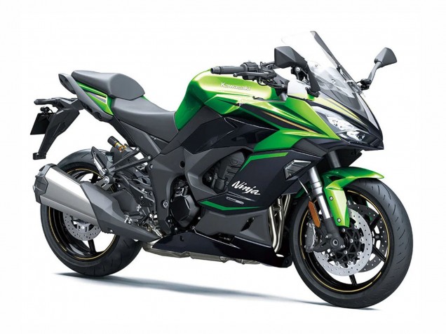 2020-2025 Black Green Ninja Kawasaki Z1000SX Motorcycle Fairings
