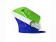 1989-1990 Green White Blue Kawasaki ZXR250 Motorcycle Fairings