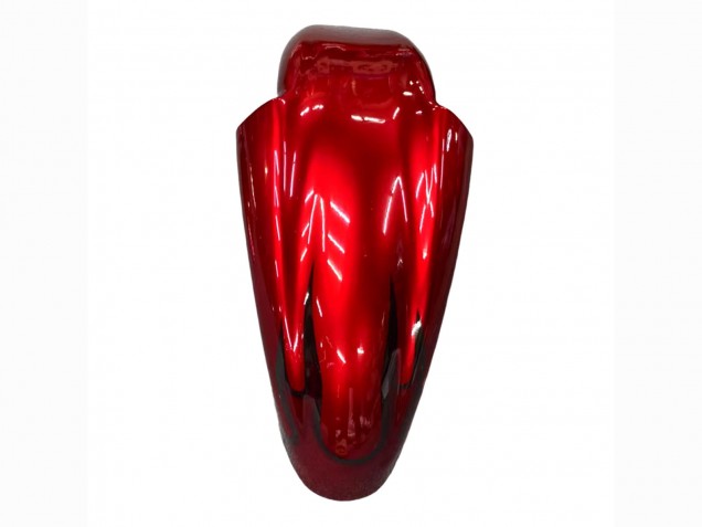 1998-2003 Red with Black Flame Kawasaki ZZR600 Motorcycle Fairings