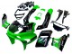 1998-2003 Green Black Monster Elf Kawasaki ZZR600 Motorcycle Fairings