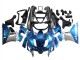 1993-2007 Blue Silver Black Kawasaki ZZR400 Motorcycle Fairings
