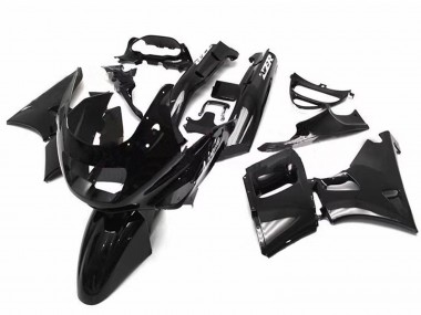 1993-2007 Glossy Black Kawasaki ZZR400 Motorcycle Fairing