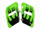 1993-2007 Green Glossy Black Flame Kawasaki ZZR400 Motorcycle Fairings