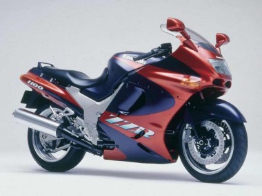 1993-2003 Marron Red Dark Blue Kawasaki ZZR1100 Motorcycle Fairings