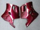 1993-2003 Dark Red Kawasaki ZZR1100 Motorcycle Fairing