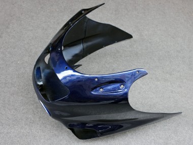 1993-2003 Glossy Blue Grey Kawasaki ZZR1100 Motorcycle Fairings