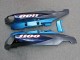 1993-2003 Glossy Blue Grey Kawasaki ZZR1100 Motorcycle Fairings