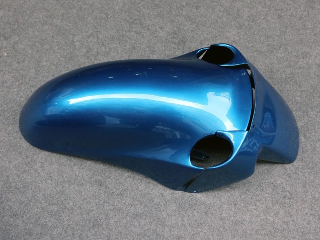 1993-2003 Glossy Blue Grey Kawasaki ZZR1100 Motorcycle Fairings