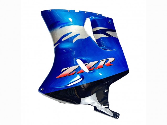 1993-2003 Blue Silver Black Kawasaki ZZR1100 Motorcycle Fairings