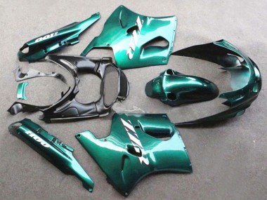 1993-2003 Glossy Green Kawasaki ZZR1100 Motorcycle Fairings