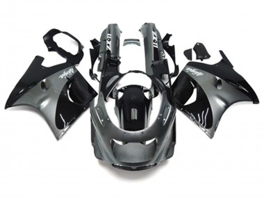 1993-2003 Grey Black Ninja Kawasaki ZZR1100 Motorcycle Fairings