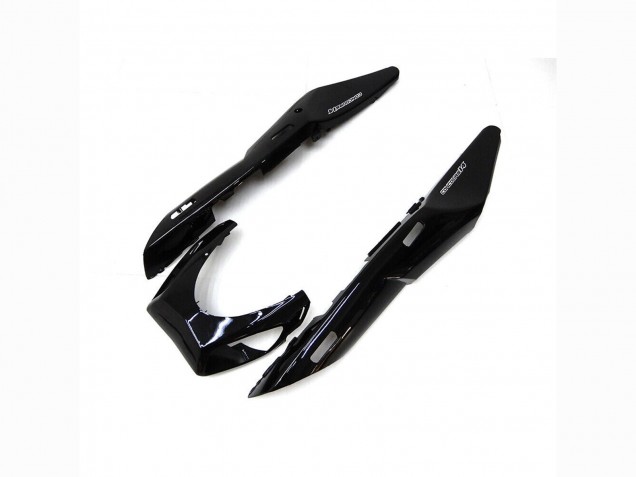 2007-2009 Matter Black Green Lines Kawasaki GTR1400/ZG1400 Motorcycle Fairings