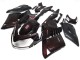 2007-2009 Maroon Red Black Kawasaki GTR1400/ZG1400 Motorcycle Fairings