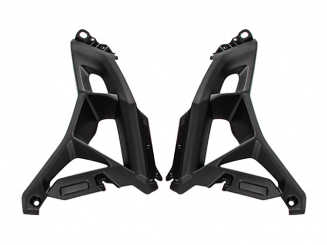 2022-2025 Matte Black Kawasaki Versys 650 Motorcycle Fairings
