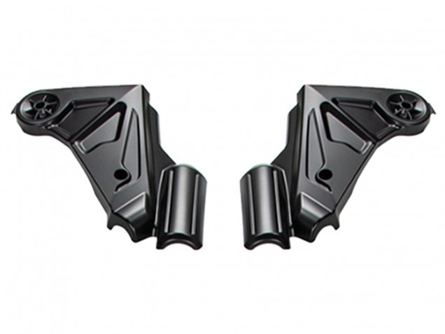 2022-2025 Matte Black Kawasaki Versys 650 Motorcycle Fairings