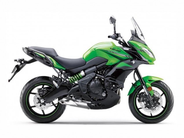2015-2021 Green Black Kawasaki Versys 650 Motorcycle Fairings
