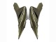 2022-2025 Dark Green Black Kawasaki Versys 650 Motorcycle Fairings