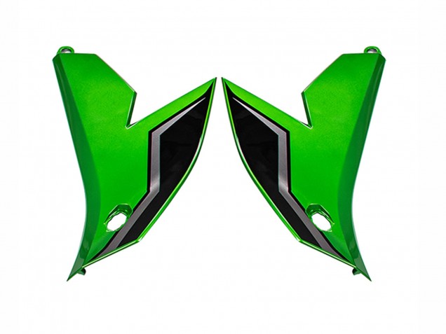 2022-2025 Green Glossy Black Kawasaki Versys 650 Motorcycle Fairings