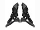 2022-2025 Green Glossy Black Kawasaki Versys 650 Motorcycle Fairings
