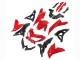 2022-2025 Red Black Kawasaki Versys 650 Motorcycle Fairings