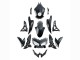2022-2025 Glossy Black Kawasaki Versys 650 Motorcycle Fairings