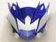 2009-2015 Blue White Yamaha FZ6R Motorcycle Fairing