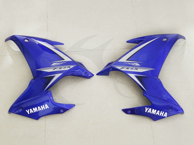 2009-2015 Blue White Yamaha FZ6R Motorcycle Fairing
