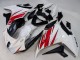 2009-2015 White Red Black Yamaha FZ6R Motorcycle Fairings