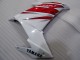 2009-2015 White Red Black Yamaha FZ6R Motorcycle Fairings