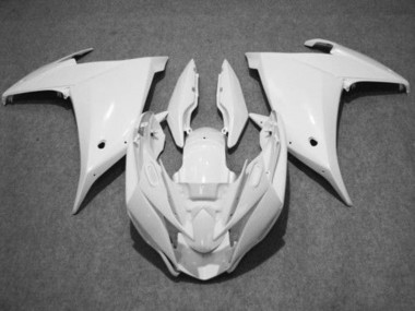 2009-2015 White Yamaha FZ6R Motorcycle Fairings