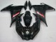 2009-2015 Glossy Black Red Yamaha FZ6R Motorcycle Fairings