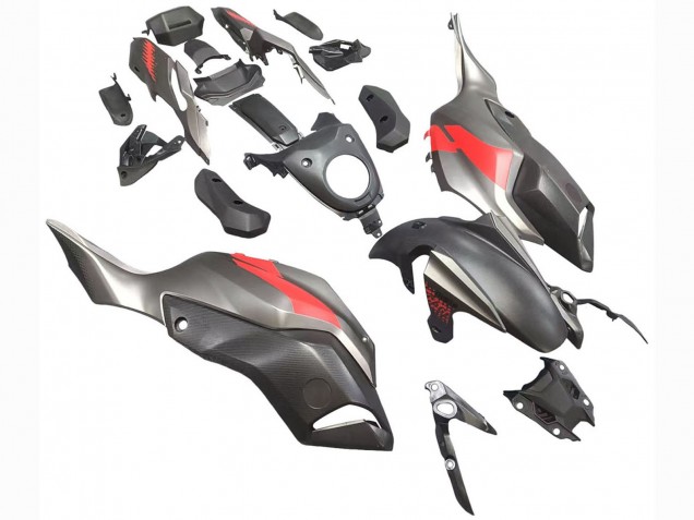 2012-2017 Grey Red Yamaha MT07/FZ07 Motorcycle Fairings